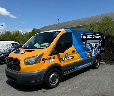 Air Duct Dynasty service van — serving Bristol PA and lower Bucks County